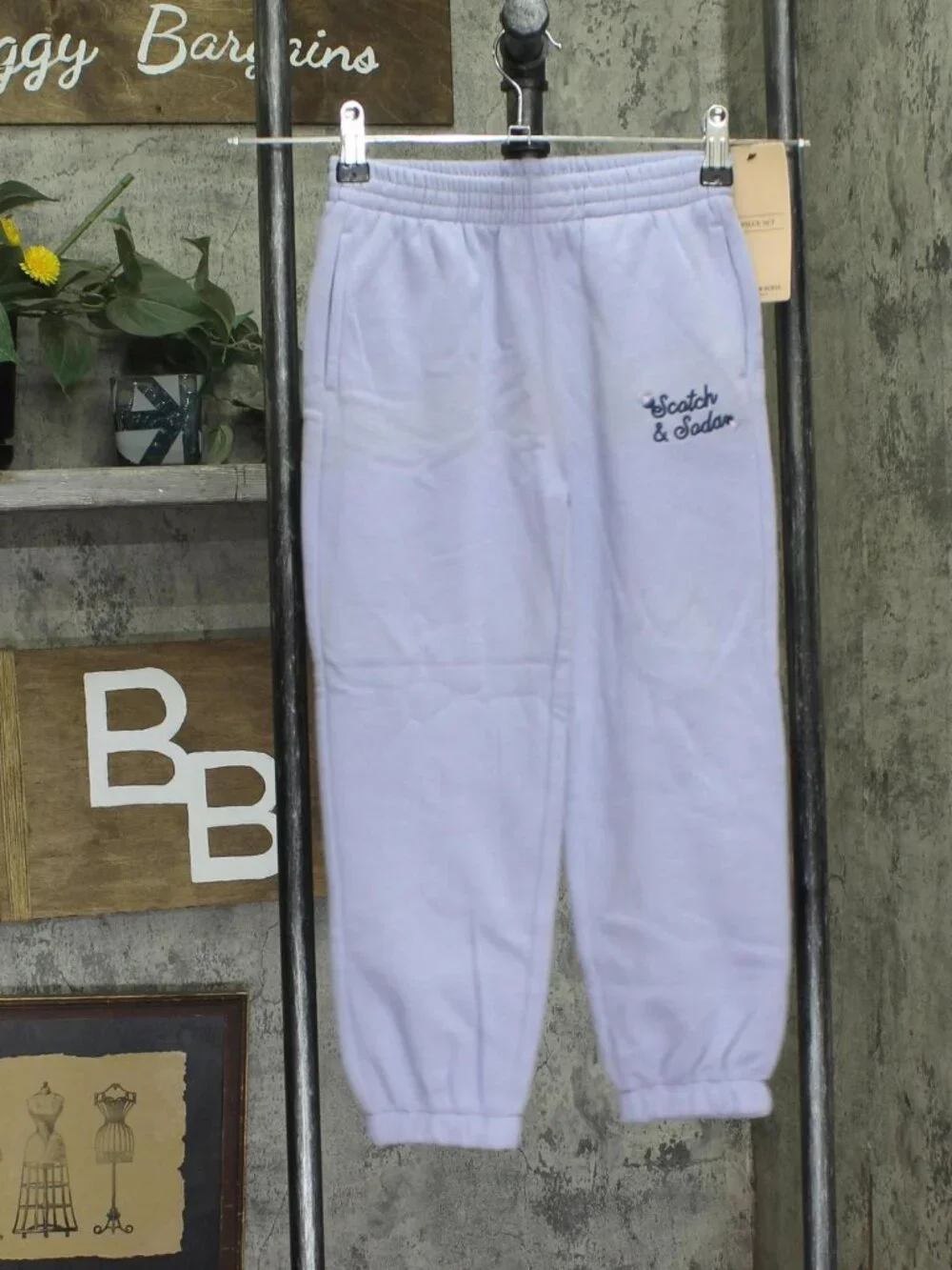 NWT Scotch & Soda Sweatshirt and Joggers 2-Piece Set Sweet Lavender Purple 6